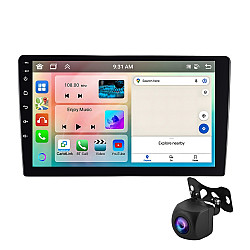 10.1 inch 6+128G Android Universal HD Large Screen Car Bluetooth Player Android GPS Navigation Integrated Machine(Standard+AHD Camera)