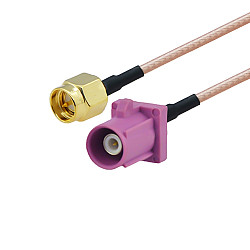 20cm Antenna Extension RG316 Coaxial Cable(SMA Male to Fakra H Male)