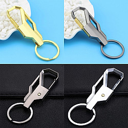10 PCS Metal Keychain Men Car Creative Pendant, Random Color Delivery
