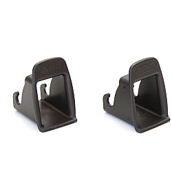 10 Pairs CSJY-4001 Car Child Safety Seat Interface Guide Slot(Black)