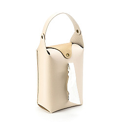 004 Suspended Car Hand Paper Towel Bag(Off White)