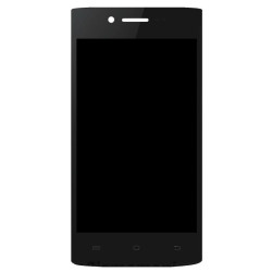 LCD with Touch Screen for Champion My Phone 41 - White Display Glass Combo Folder