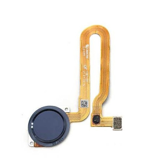 Fingerprint Sensor with Flex Cable For Motorola One Vision - White