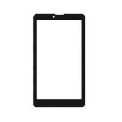 Touch Screen Digitizer For IZOTRON Mi7 Hero - Black