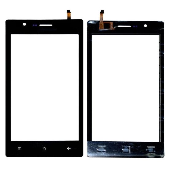 Touch Screen Digitizer For Micromax Bolt A075 - Black