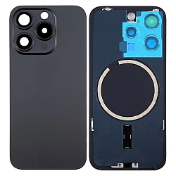 Apple iPhone 15 Pro Battery Door Black ORIGINAL