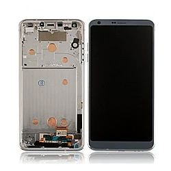 LG G6 LCD Screen With Frame Black