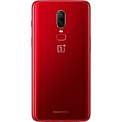 Oneplus 6 Rear Housing Panel Battery Door Amber Red