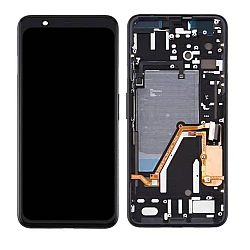Google Pixel 4 XL LCD Screen With Frame Black