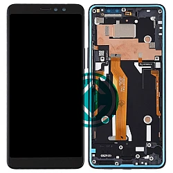 HTC U11 Eyes LCD Screen With Front Housing Black