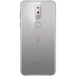 Nokia 7 1 Rear Housing Panel Battery Door Gloss Steel