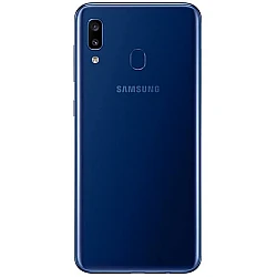Samsung Galaxy A20 Rear Housing Panel Battery Door Blue