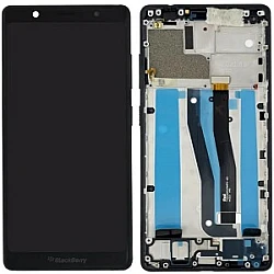 Blackberry Evolve X LCD Screen With Frame - Black