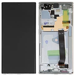Samsung Galaxy Note 20 Ultra LCD Screen With Frame - White
