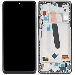 Xiaomi Mi 11i LCD Screen With Frame - Frosty White