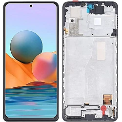 Xiaomi Redmi Note 10S LCD Screen With Frame - Black