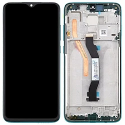 Xiaomi Redmi Note 8 Pro LCD Screen With Frame - Green