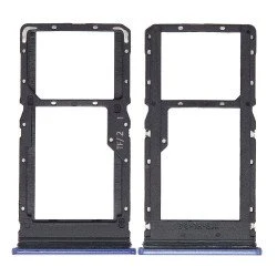SIM Card Holder Tray For Xiaomi Redmi Note 10 5G - Blue