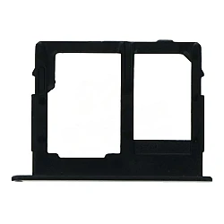SIM Card Holder Tray For Samsung Galaxy C8 - Black