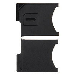 SIM Card Holder Tray For Sony Xperia Z HSPA Plus - Black