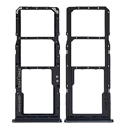 SIM Card Holder Tray For Samsung Galaxy A70 - Black