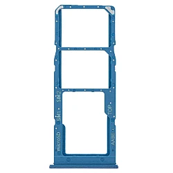 SIM Card Holder Tray For Samsung Galaxy A02 - Blue