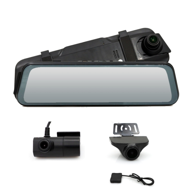 Car HD WIFI Interconnected Triple Camera Driving Recorder, Specification: With GPS