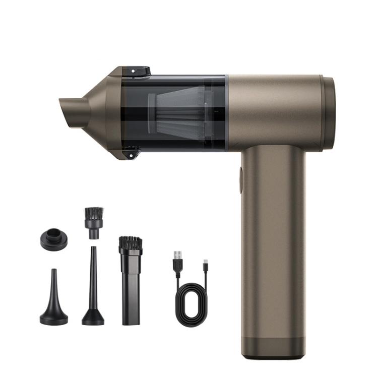 SUITU ST-6661 Plus Metal Shell Brushless Handheld Car Vacuum Cleaner(Gold)