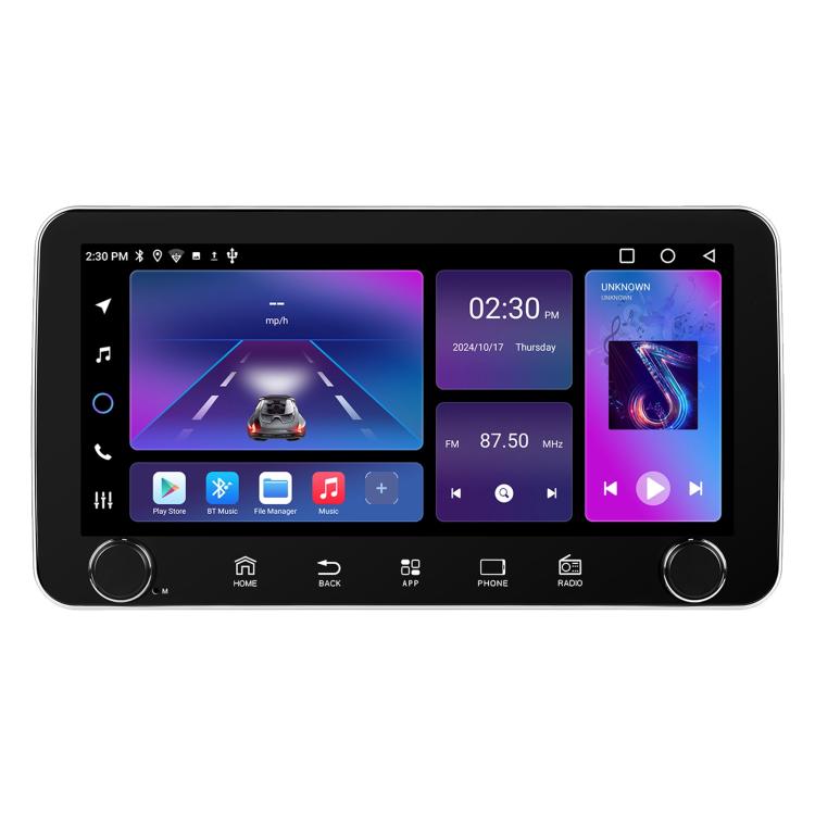 10.36 inch Screen Android 15 Car CarPlay Navigation Integrated Machine with Dual Knob, Specification:Standard