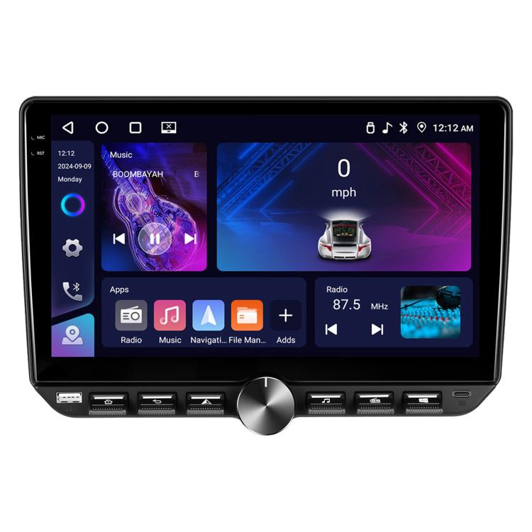 10 inch Screen Android 15 Car Navigation Audio Video Integrated Machine, Specification:Standard+AHD+Microphone