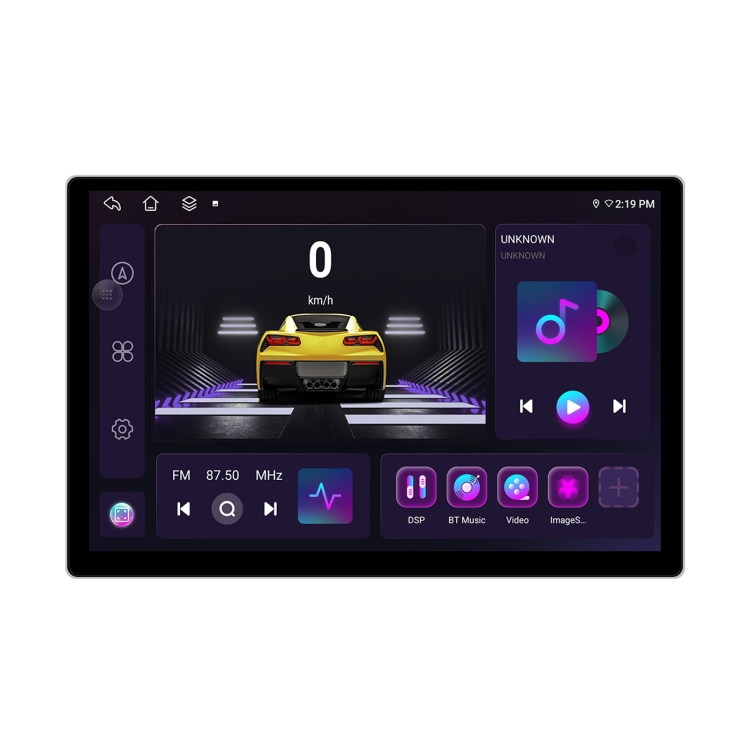 13.1 inch 4+64G Android Large Screen Navigator With Universal Map APK / Carplay / Reverse Car Image(Standard)