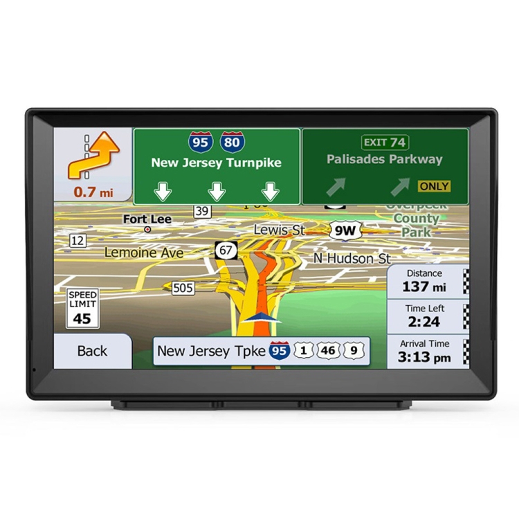 9 Inch 8G/256M Car GPS Navigator With Large Screen Capacitive Bluetooth Map, Area: South America Map