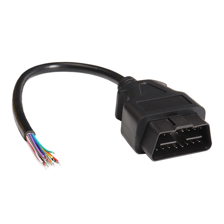 16PIN Male OBD Cable Opening Line OBD 2 Extension Cable for Car Diagnostic Scanner Cable Length 150cm