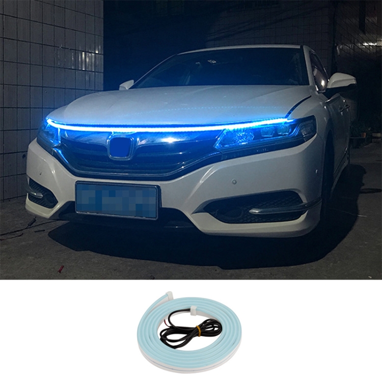 1 5m Car Daytime Running Super Bright Decorative LED Atmosphere Light Ice Blue Light