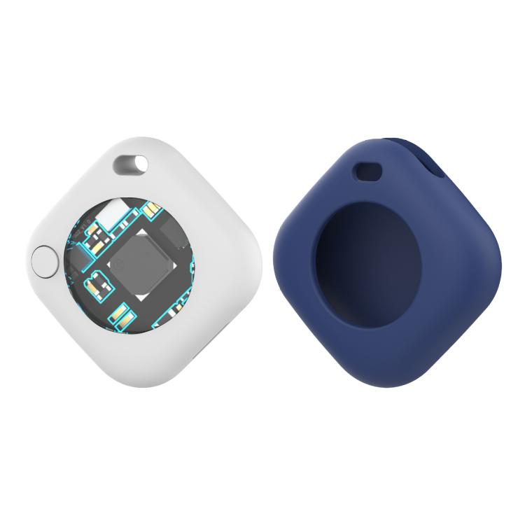 Findmy Find Positioning Pet Anti-lossing Device(White + Dark Blue Cover)