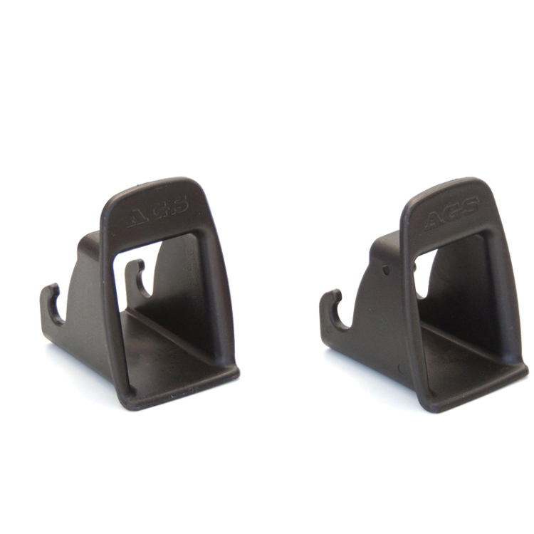 10 Pairs CSJY-4001 Car Child Safety Seat Interface Guide Slot(Black)