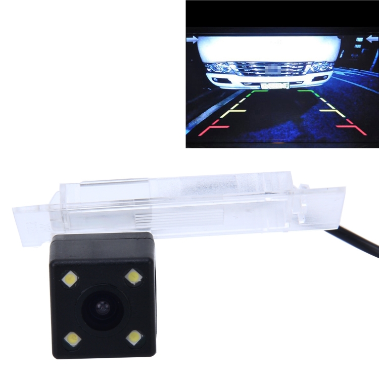 656x492 Effective Pixel NTSC 60HZ CMOS II Waterproof Car Rear View Backup Camera With 4 LED Lamps for Renault Kadjar 2016 Version