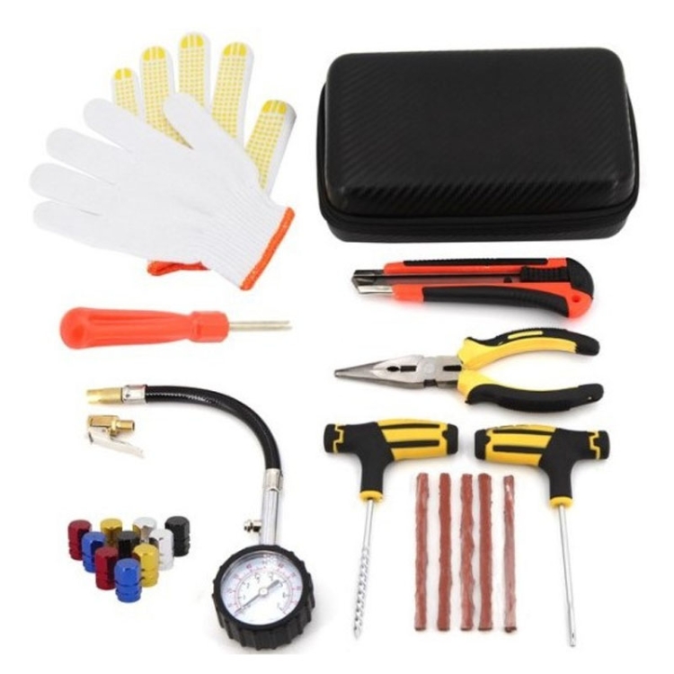 10pcs Automotive Vacuum Tire Repair Tool Car Tire Patching Instrument Set