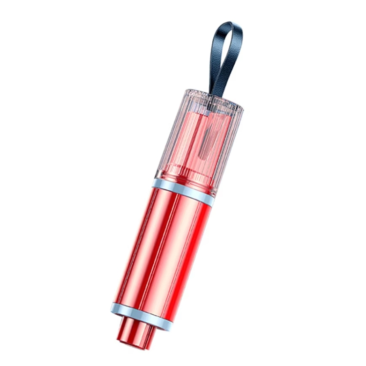 Car Safety Hammer Mini Auto Emergency Escape Glass Window Breaker Portable Seat Belt Cutter(Red)