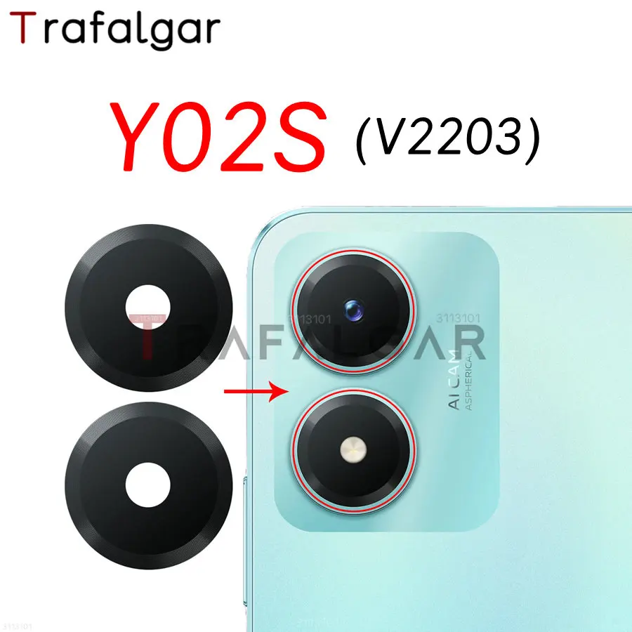 VIVO Y02S CAMERA GLASS LENS