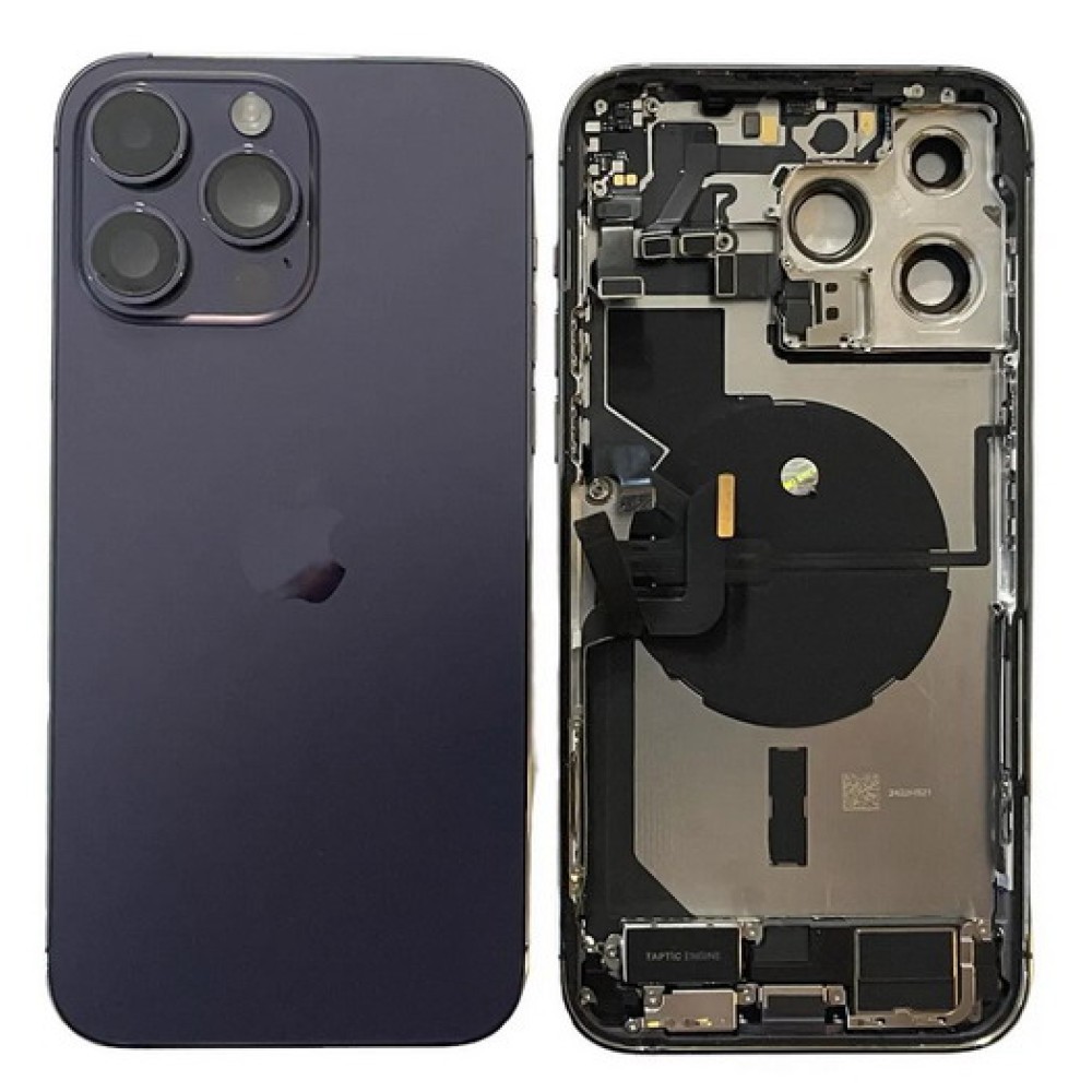 Apple iPhone 14 Pro Max Rear Complete Housing Panel Deep Purple