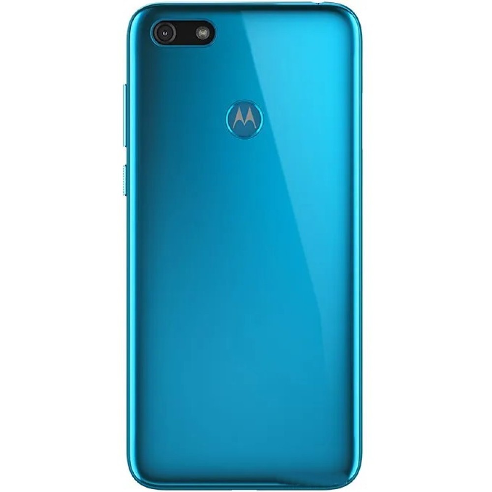 Motorola Moto E6 Plus Rear Housing Panel Turquoise Blue