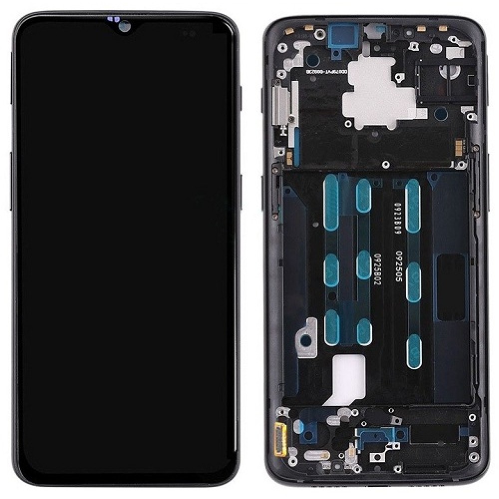 OnePlus 6T McLaren LCD Screen With Frame Black