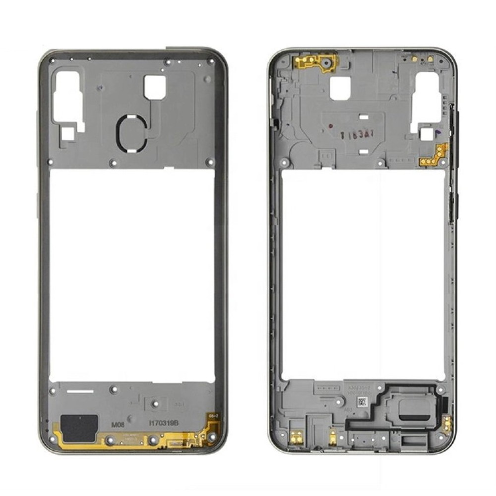 Samsung Galaxy A30 Middle Frame Housing Panel White