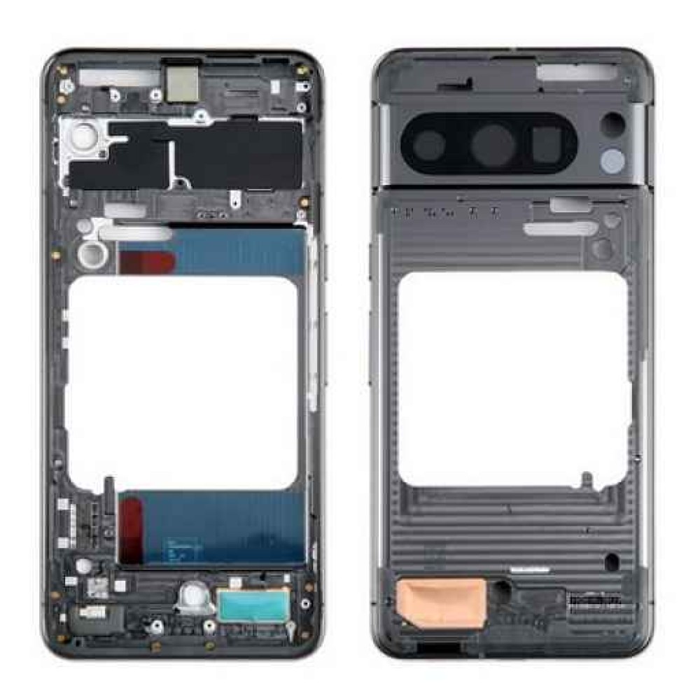 Google Pixel 8 Pro Middle Frame Housing Panel Black