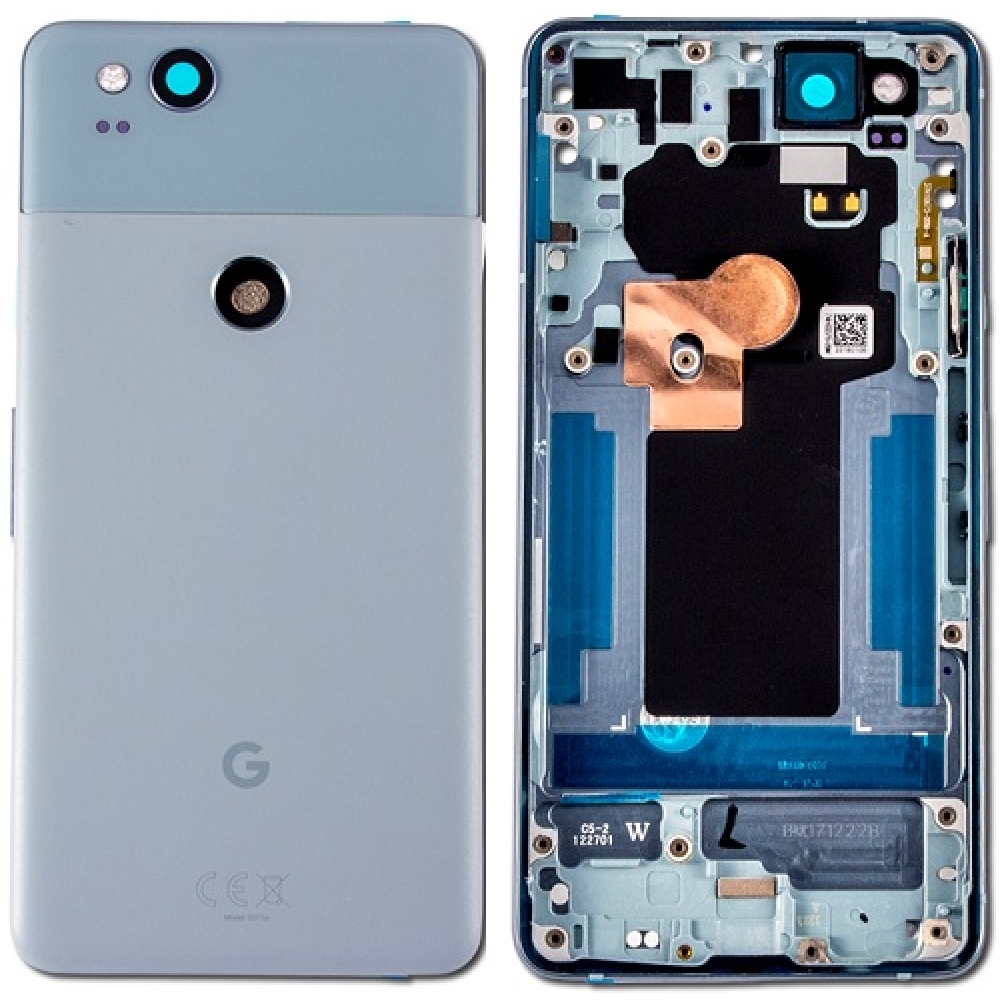 Google Pixel 2 Rear Housing Panel Battery Door Blue