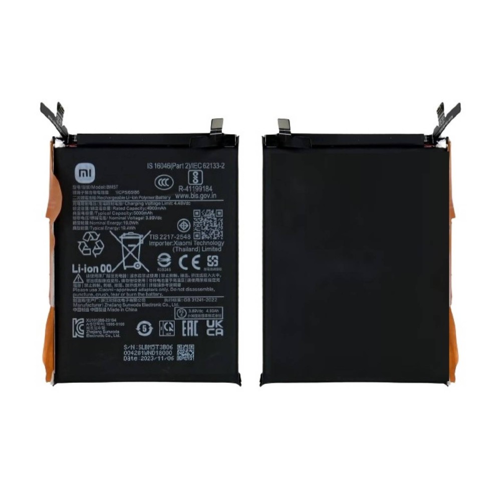 Xiaomi Poco X6 Pro Battery For Replacement ORIGINAL
