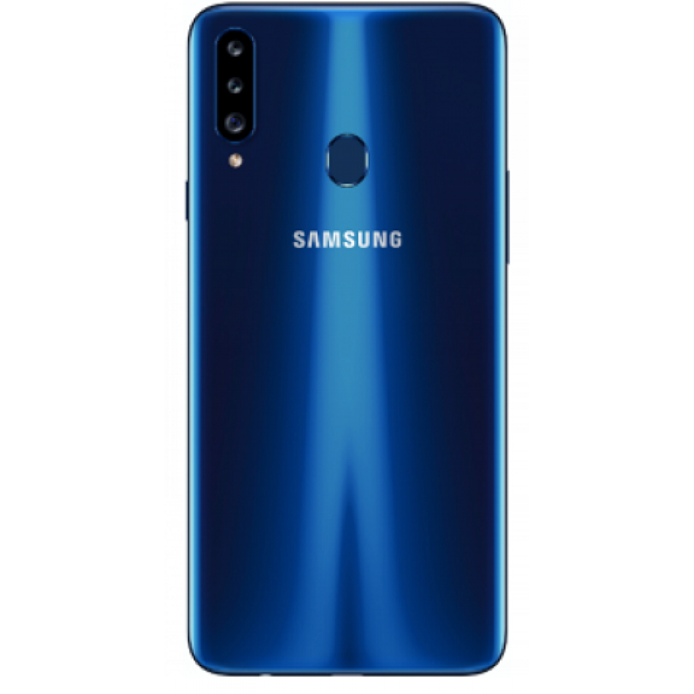 Samsung Galaxy A20s Rear Housing Panel Battery Door Blue