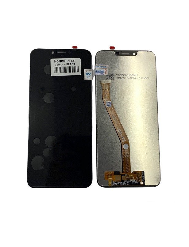 LCD WITH TOUCH SCREEN FOR HONOR PLAY (BLACK) DISPLAY GLASS COMBO FOLDER