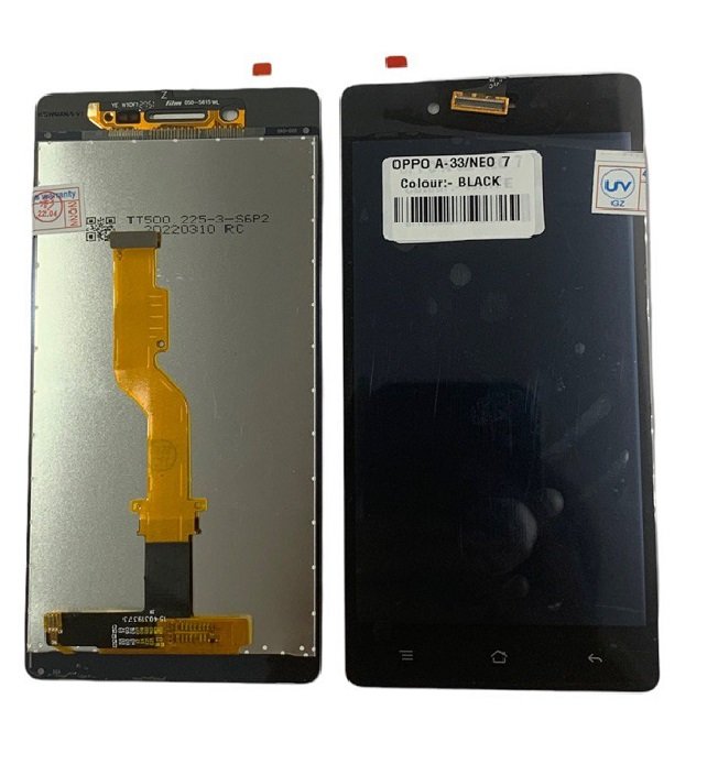 LCD WITH TOUCH SCREEN FOR OPPO NEO 7 OG DISPLAY GLASS COMBO FOLDER